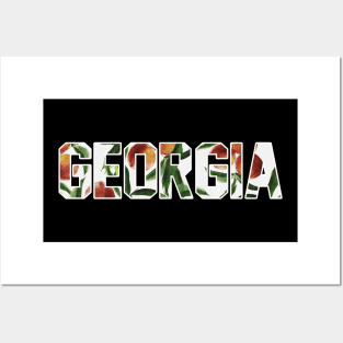 Georgia State Peaches Jersey Letter Posters and Art